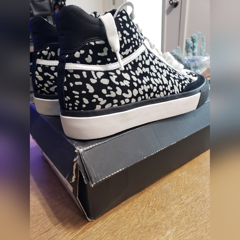 Rag & Bone Rb Army High Women's Size 11 Cheetah C… - image 4